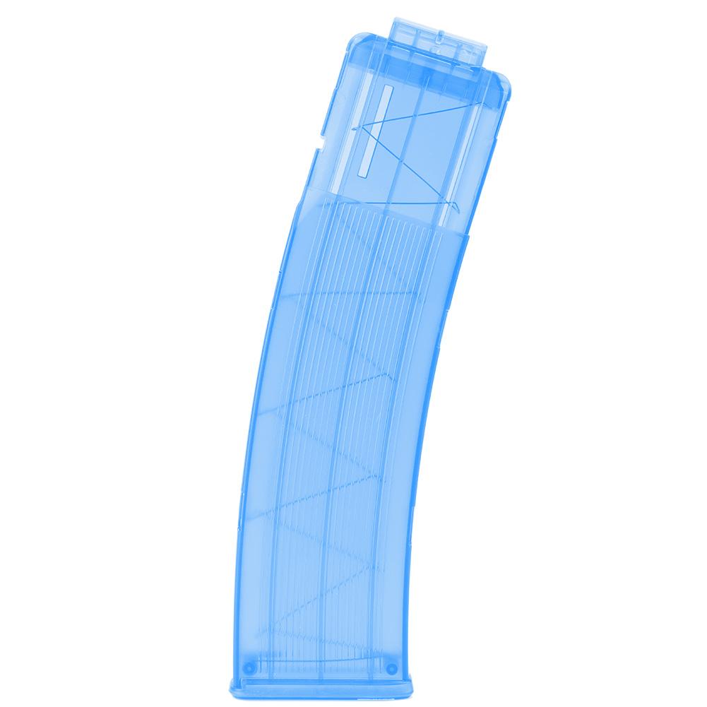 22 Dart EVA Soft Bullet Clip Darts Plastic Gun Toy Cartridge Holder (Blue)