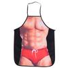 3D Funny Cooking Apron Sexy Man Woman Apron Waterproof Apron