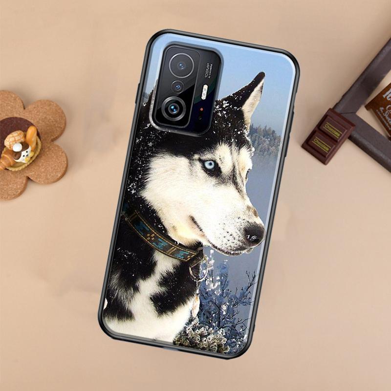 Alaskan Husky Dog Cute Puppy Case For Xiaomi 14T 11T 12T 13T Pro 13 14 Ultra POCO X7 Pro X3 X5 F3 F5 F6 M6 X6 Pro Cover