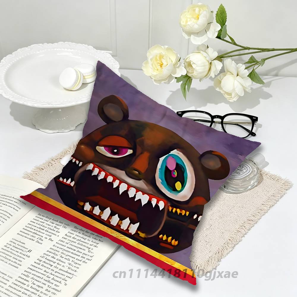 KKanye West Yeezus Ye Jesus is King Pillow for Sofa Seat Chair DecorativeModern Home Decor Print Throw Cushion
