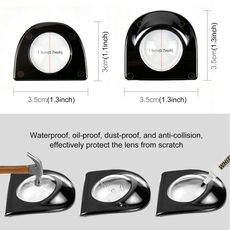 Car Front Rear Camera Lens Protective Cover Scratch Resistant Snap‑On Auto Camera Guard For Model Y/Yl Vehicle Decoration