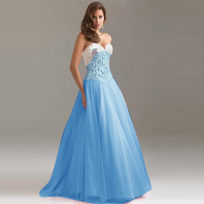Elegant Dames Pailletten Lange Formele Avond Maxi Jurk Voor Bruiloft En Feestelijke Gelegenheden