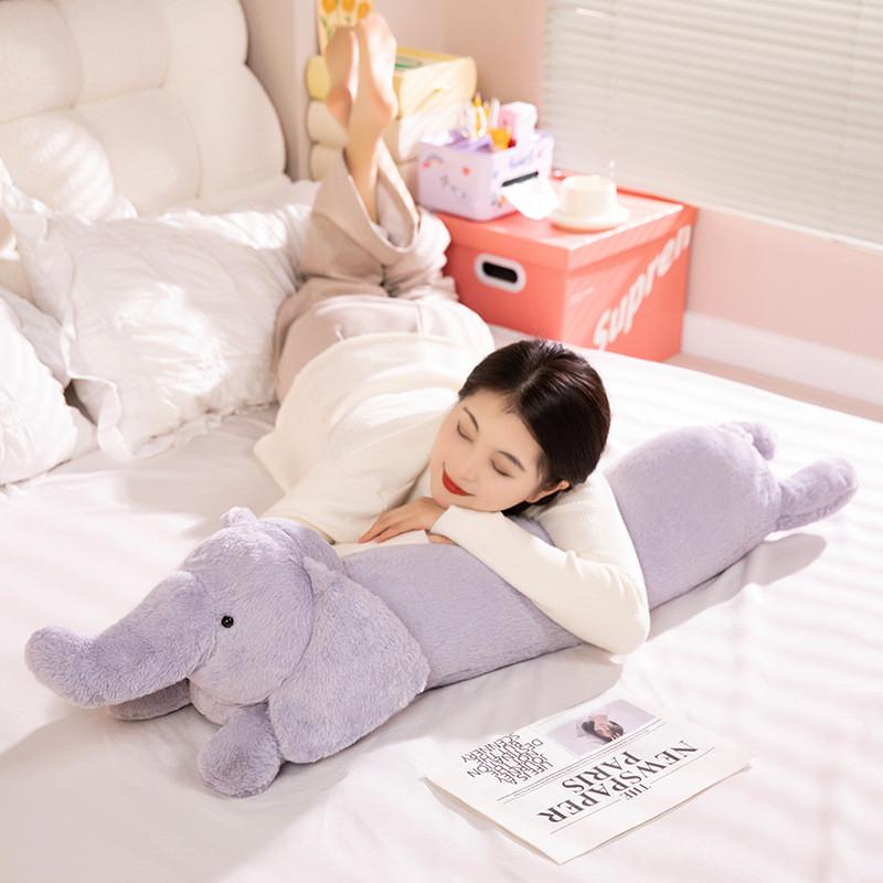 Elephant Hippo Dog Plush Toy Cartoon Stuffed Doll Decoration Throw Pillow Gift