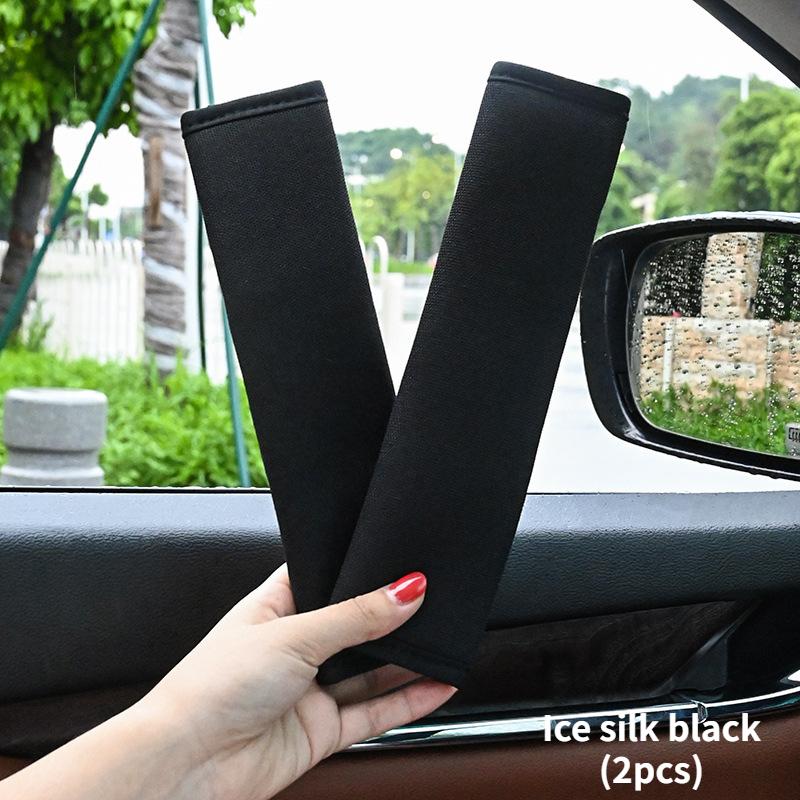 2pcs Comfortable Seat Belt Cover Shoulder Protector Soft Plush Car Shoulder Pad Seat Belt Kids Car Interior Decor Accessories