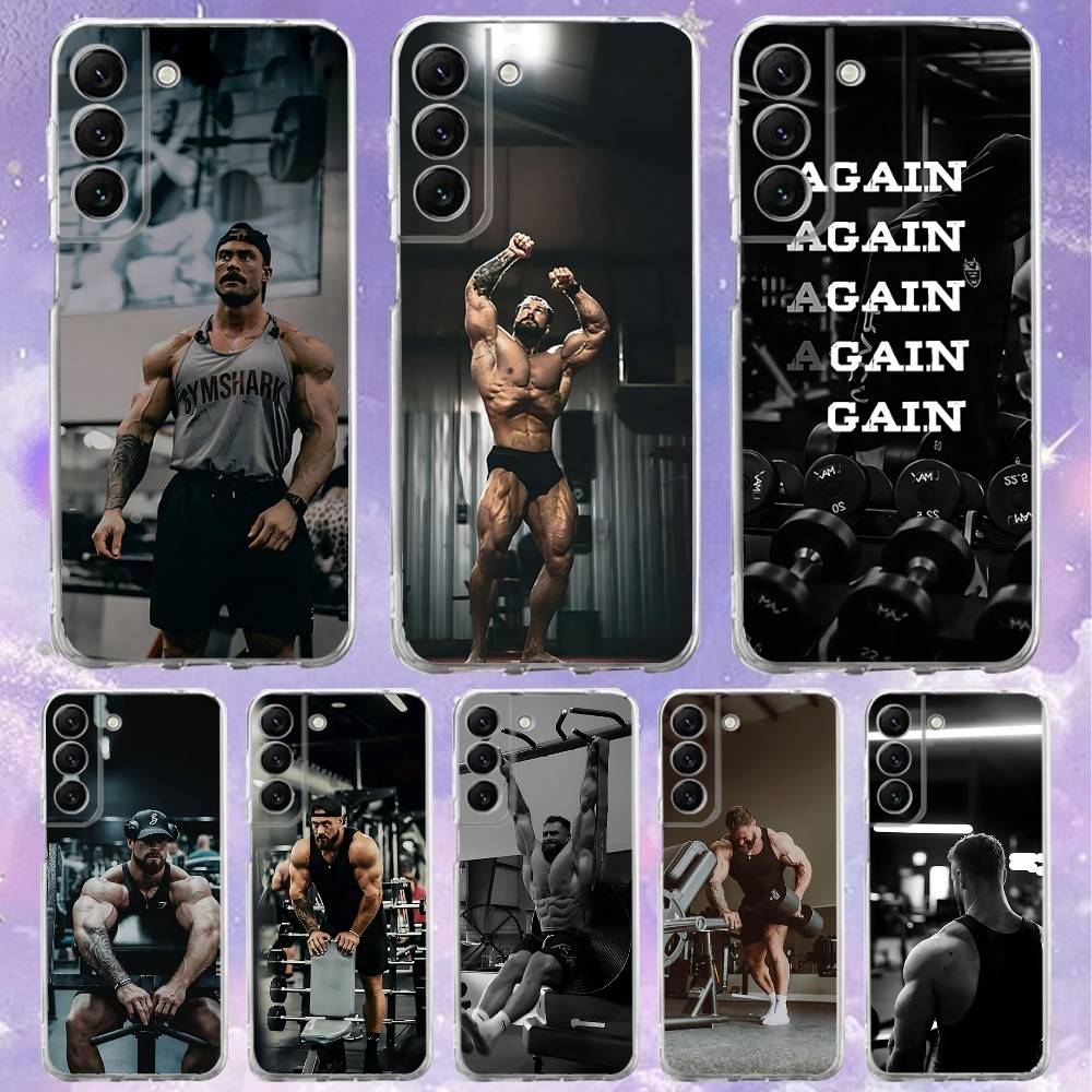 Chris Bumstead Bodybuilding Phone Case Silicone For Samsung S30,S23,21,20 Ultra,S20 FE lite,S10,9,PIus Note20ultra Cover Clear