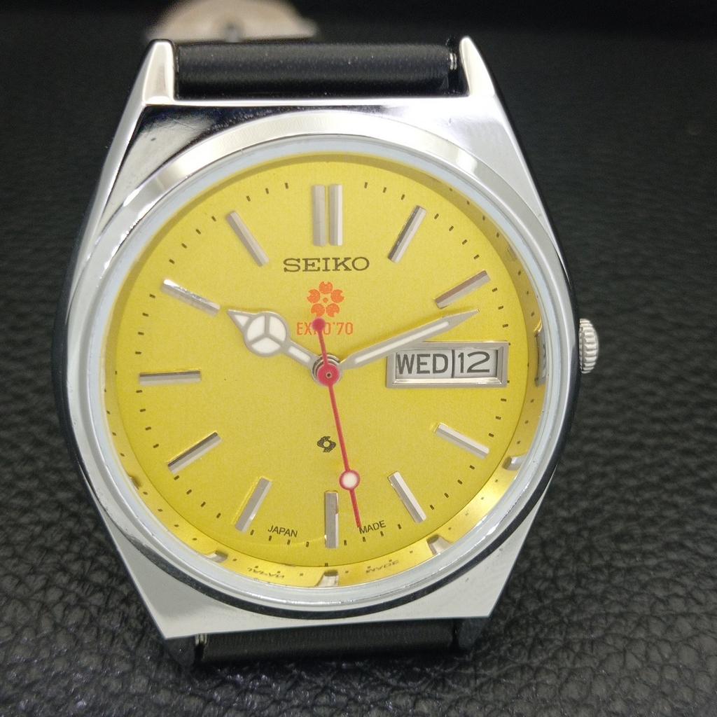 VINTAGE REFURBISHED SEIKO EXPO 70 AUTOMATIC 6309A JAPAN MENS WATCH A441800-1 Sk-a441800