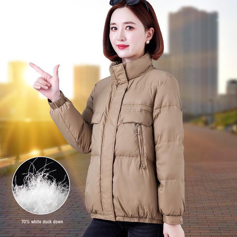 Women's Lightweight Winter Down Jacket - Warm, Fashionable & Casual