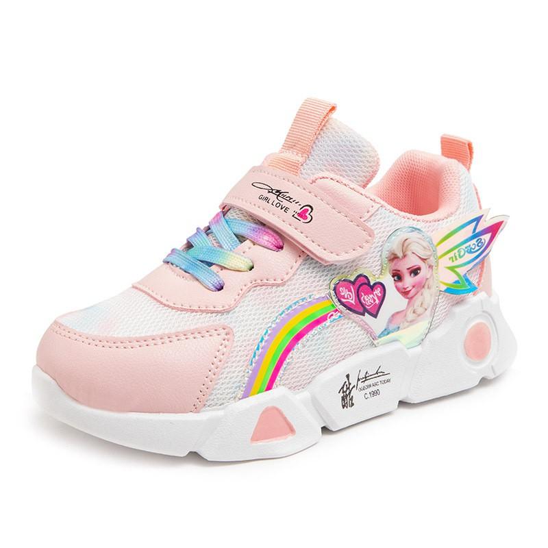 Kids Running Shoes Girls Boys Casual Sneakers Soft Sole Dad Size 26-37