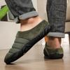 Winter Mens Indoor Plush Slippers Unisex Cotton Shoes Super Warm Fur Home Footwear Anti-Skid Cotton Slippers for Men And Women