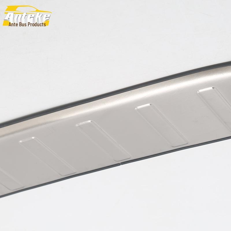 Tuda Rear Guard Plate: Stainless Steel Trunk Protector for 2018 Models