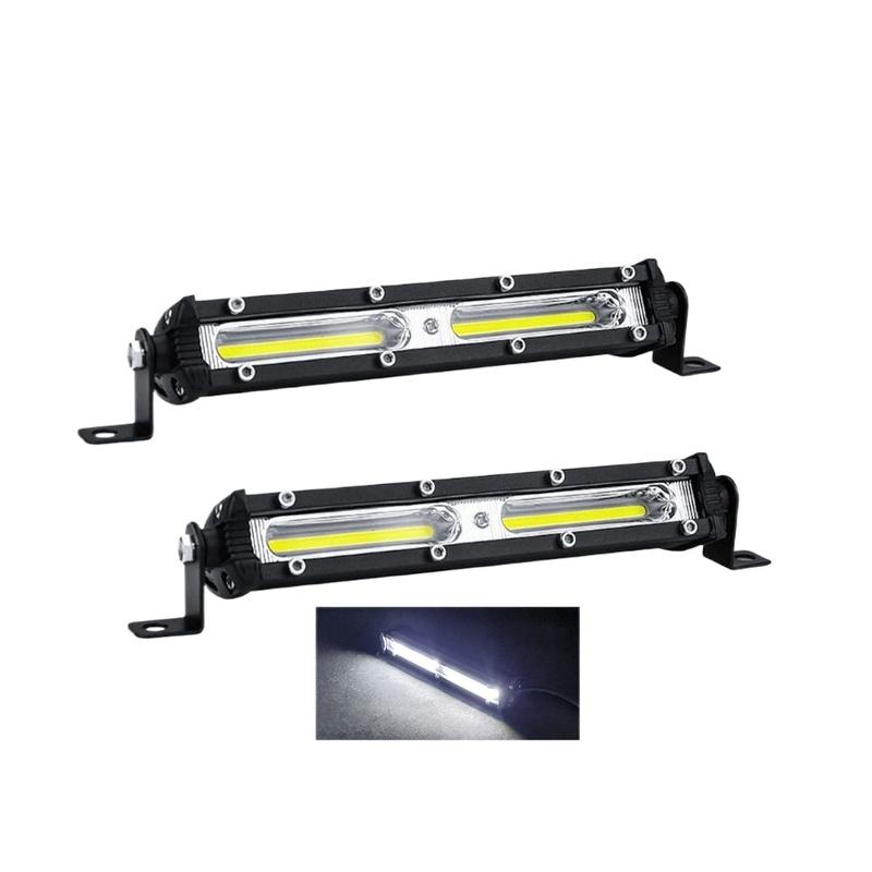 54W 4 Inch COB Work Light Bar For Car Truck Off Road Long LED