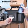Car Seat Back Storage Hanging Box Under Seat Storage Box Cup Holder Tissue Box Auto Back Seat Bag Decoration
