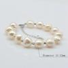 Large Pearl Bracelet White Irregular Baroque Pearls Adjustable Silver Bracelet Natural Pearl Gold Bracelet Women Fashion Jewelry