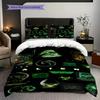 Alien Space Horror Bedding 1 Duvet Cover 2 Pillowcase Without Core Christmas Birthday Gift Duvet Cover And Pillowcase Bedding Set Bedding