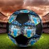 Erling Size 5 Soccer Ball, Machine-Stitched PVC, Durable & High Bounce, All Ages Fit, Fan Merchandise, Matches & Outdoor Use.