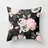 Fashion Garden Flower Pattern Pillowcase Office Car Cushion Cover Living Room Bedroom Sofa Decorative Pillowcase 45*45Cm