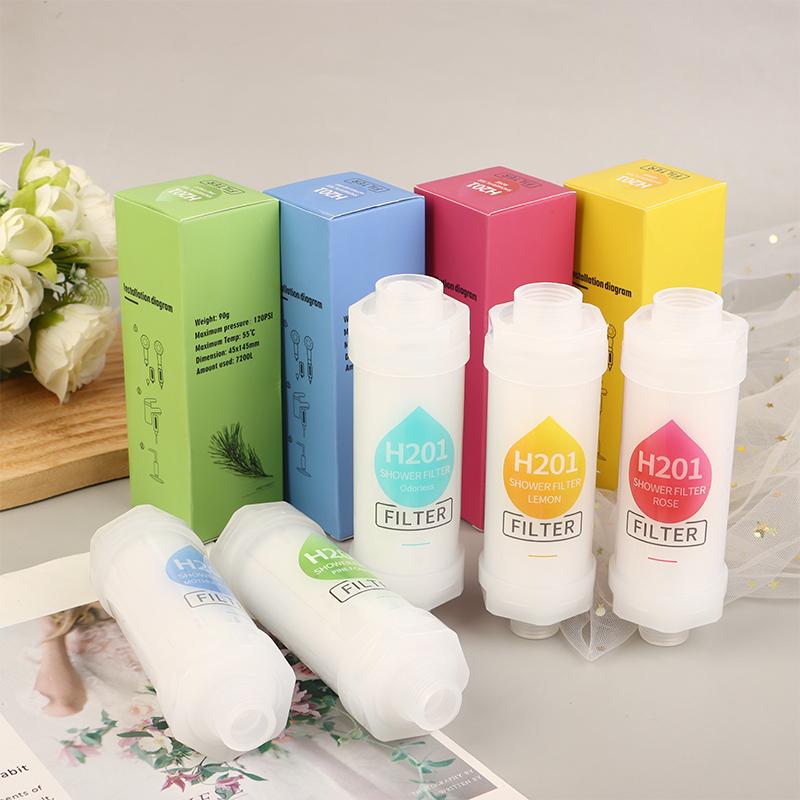 Vitamin C Shower Head Filter High Pressure Water Purifier - Spa Grade Water Softener