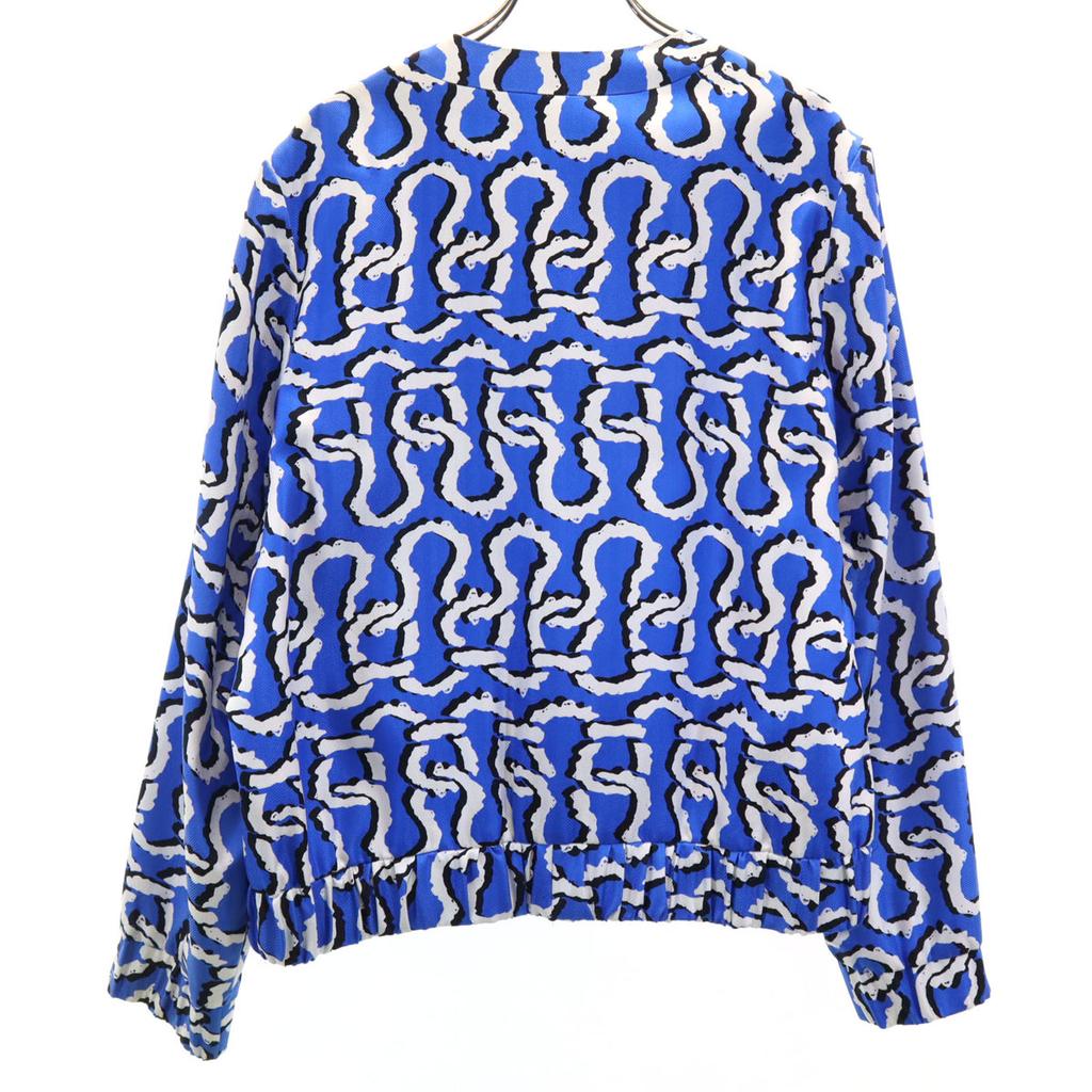 KENZO 100% silk Overall handle No color jacket 38 Bluish Women Used