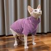 Cozy Warm Solid Sphynx Cat Bottom Hoodie Spring Winter Pet Sweater for Cats Dogs Siamese Kitten Shirts Mascotas Clothes Clothing