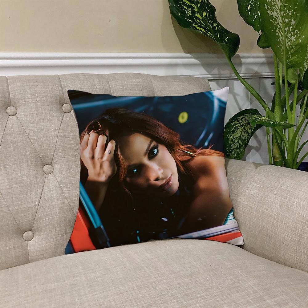 cushion cover Square Sofa Cushion Cover Casual A-Anitta Skin-Friendly Hot Comfortable Singer Pillow Cover