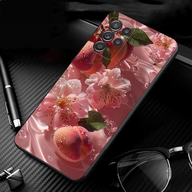 Phone Case For Samsung Galaxy S25 S24 S23 S22 S21 Ultra S24 S23 S22 S21 S25 Plus S24 S25 FE Lemon Strawberry Watermelon