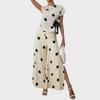 2025 Polka Dot High Waist Wide Leg Trousers - Versatile for Spring, Autumn, and Summer