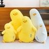 Trendy Duck Shape Soft Plush Toy With Long Plush Fur For Living Room And Gift