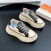 Spring New Street Photography Shoes Thick Soled Student Walking Sneakers Running Sports Height Increasing Casual Shoes