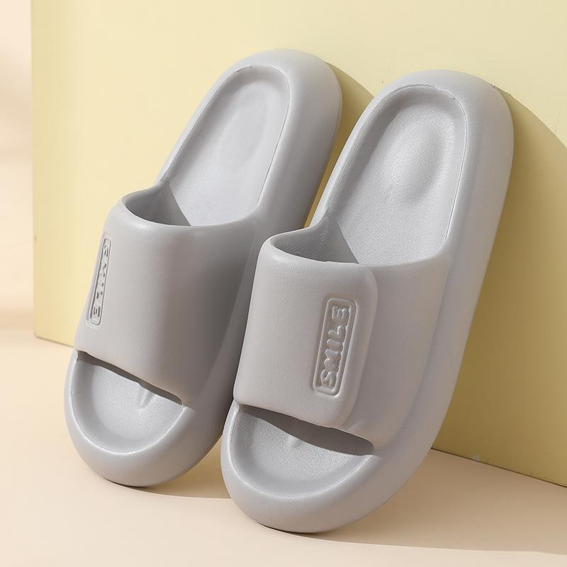 Women EVA Casual Slippers 2024 Summer New Soft Bottom Feet Walking Cool Sandals Household Indoor Outdoor Anti Slip Couple Shoes