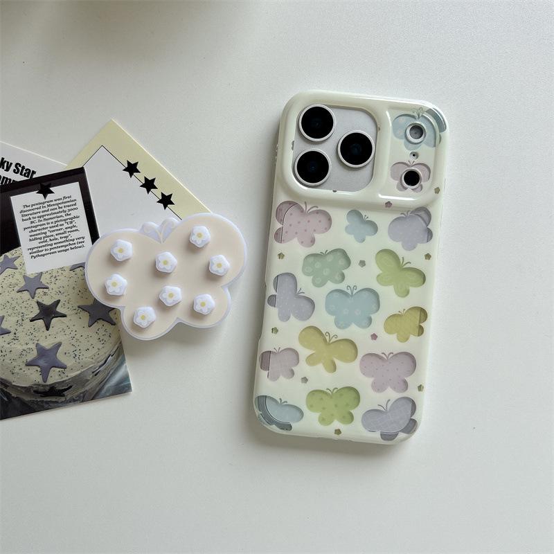 

Ins Style Butterfly Stand Case for iPhone 17/16 Pro Max/15/14 14 Pro Max