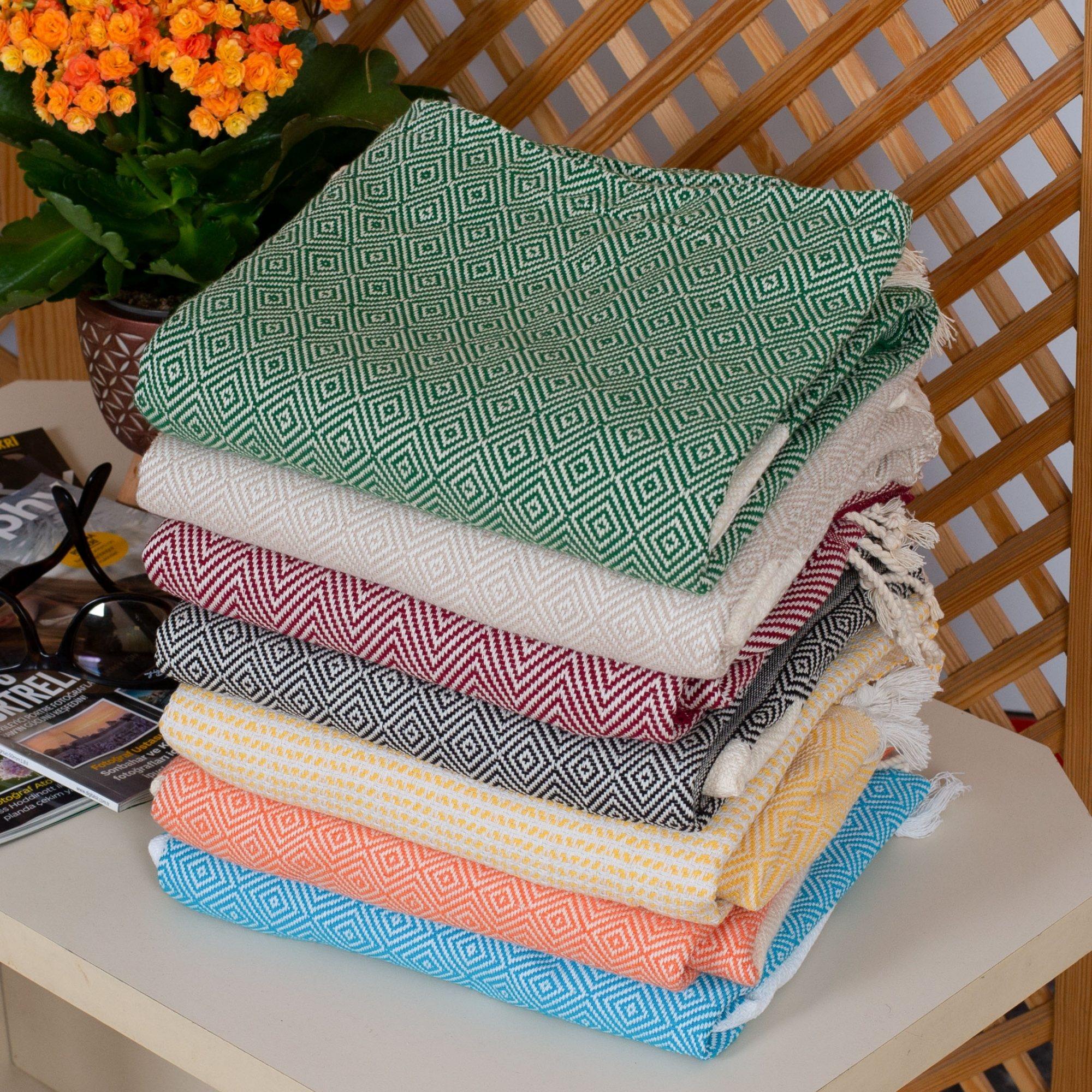 

Пляжное полотенце Хлопок Пештемаль Высокая задержка воды Мягкая текстура Йога Мат