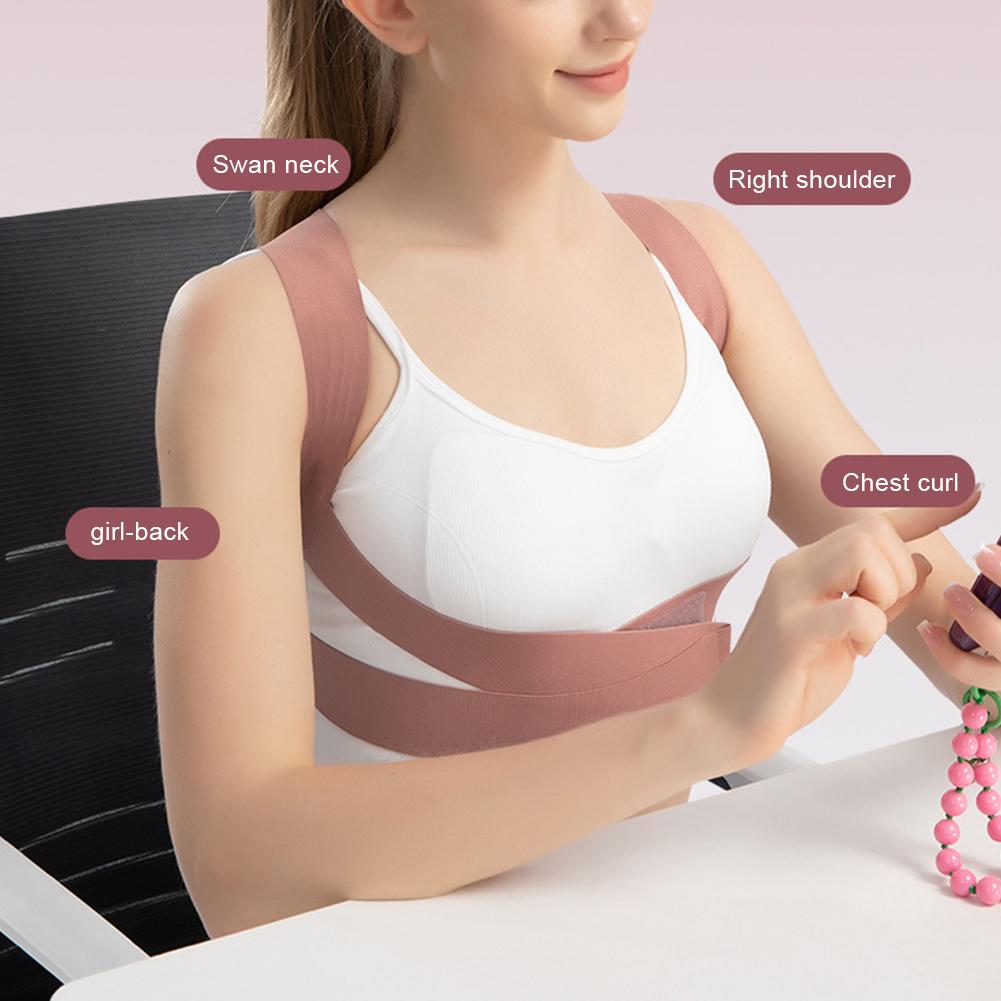 Women Back Posture Corrector Adjustable Upper Back Brace Shoulder Posture Brace Back Support for Indor Outdoor