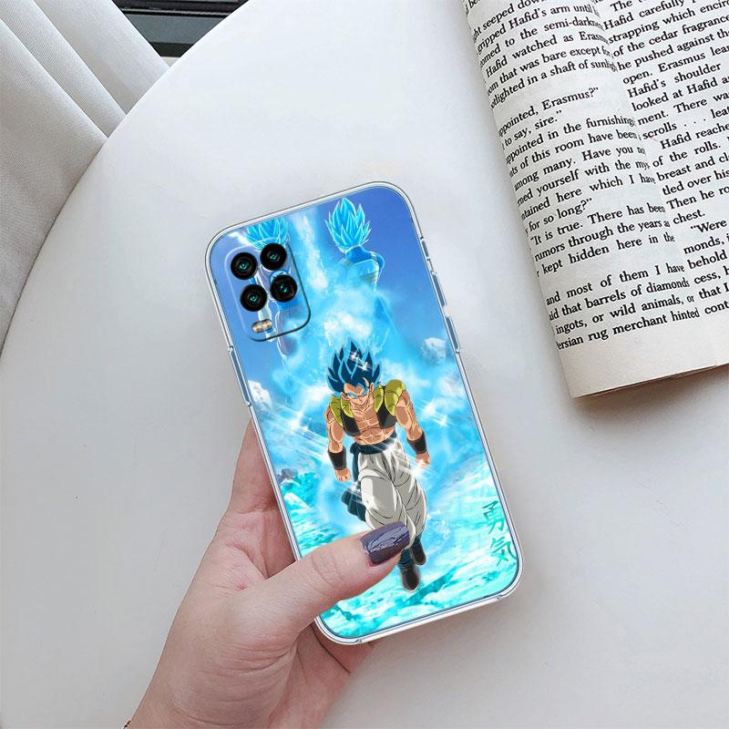 Anime Dragon Ball Goku Transparent Phone Case for Motorola Moto G10 G20 G30 G31 G32 G34 G35 G41 G42 G50 G51 G52 G55 G60 G60S