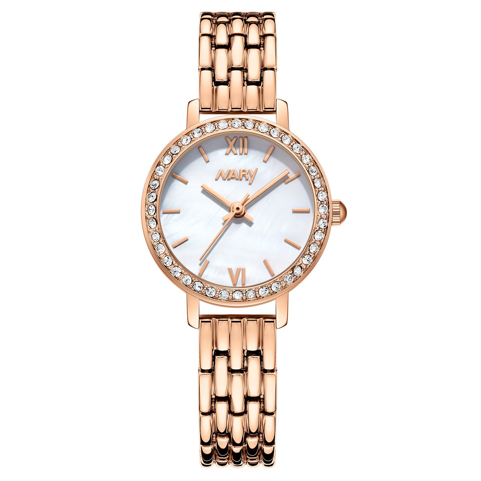 NARY Women s Luminous Waterproof Quartz Watch - Model 7035