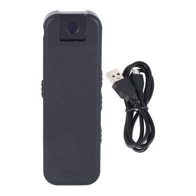 Sound and Video Recorder 1080p Rotate Lens Pocket Camera with Back Clip IR Night Vision