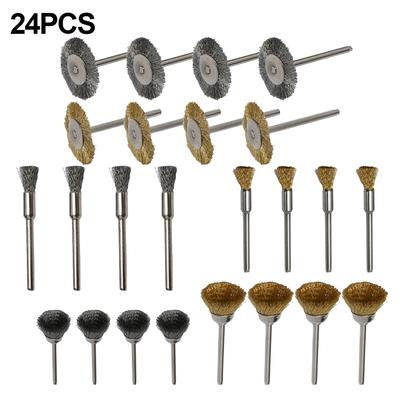 For Metal And Nonmetal Brass Brush Metalworking Rotary Tools Brand New