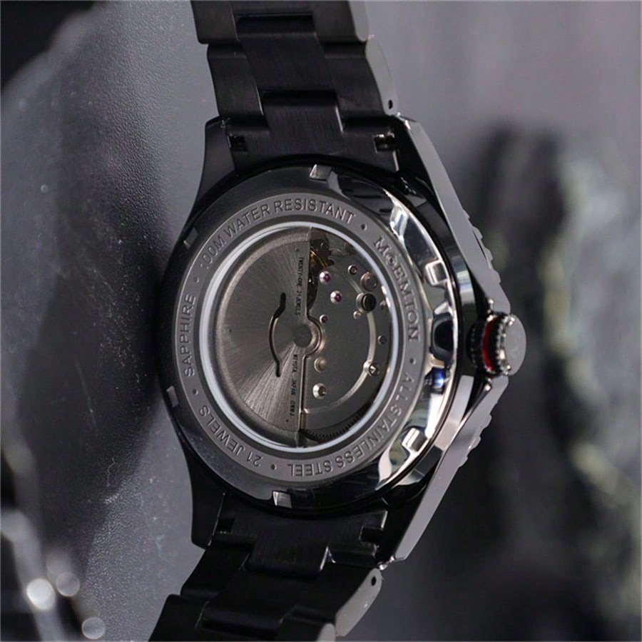 Moemton Men’s Mechanical Diving Watch Steel 100m M107.BSSF01