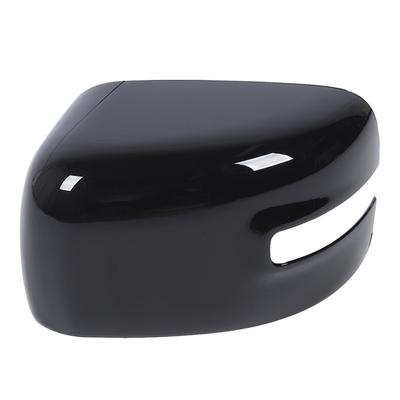Seitenspiegelkappenabdeckung Schwarz UV-Schutz Kratzfest Seitenrückspiegelkappe für