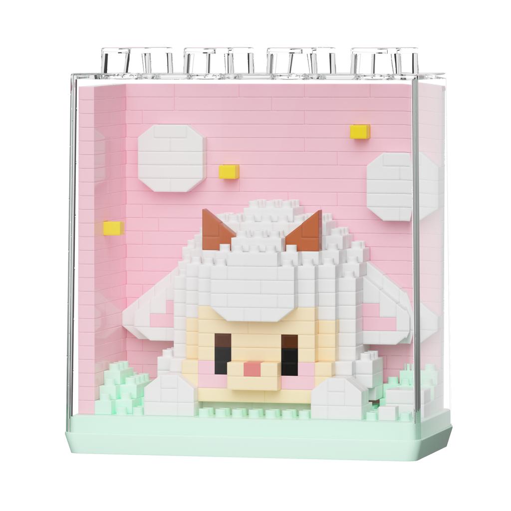 Non-Toxic Cute Animal Micro Panda Model Building Block Kids Mini Pets With Display Box City Cartoon Animal Diamond Bricks Toys