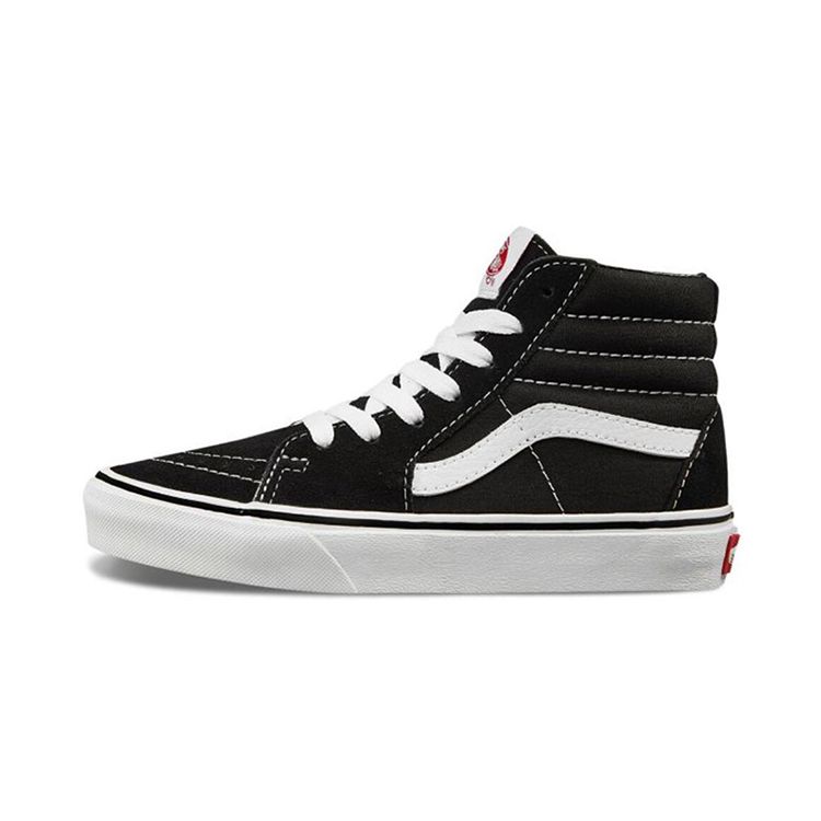 

Черные детские кроссовки Vans SK8-Hi Kids True-White VN000D5F6BT