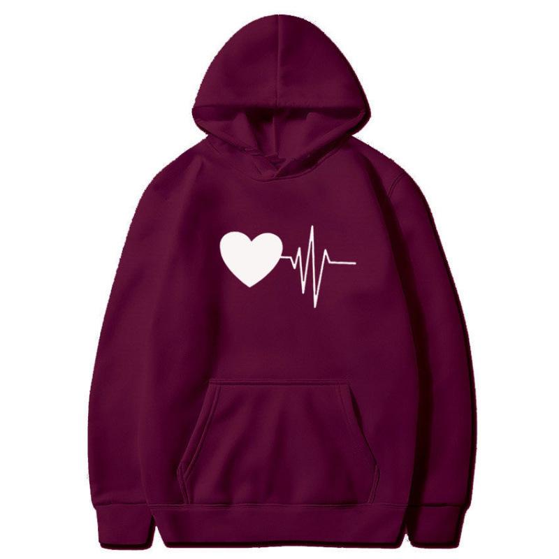 Unisex American Style Printed Hoodie - Casual Spring & Autumn Pullover Sweatshirt