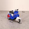 Retro Alloy Pull-Back Motorcycle Scooter Model Toy for Kids