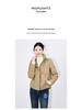 Popular Stand-up Collar 90% White Duck Down Fashion Temperament High-neck Short Down Jacket Women's Winter Jacket