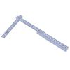 1 Meter Foldable Ruler Plastic Small  Designs Foldable Measuring Stick Clear Scale for Easy Storage In Tool Boxes  or Pocket