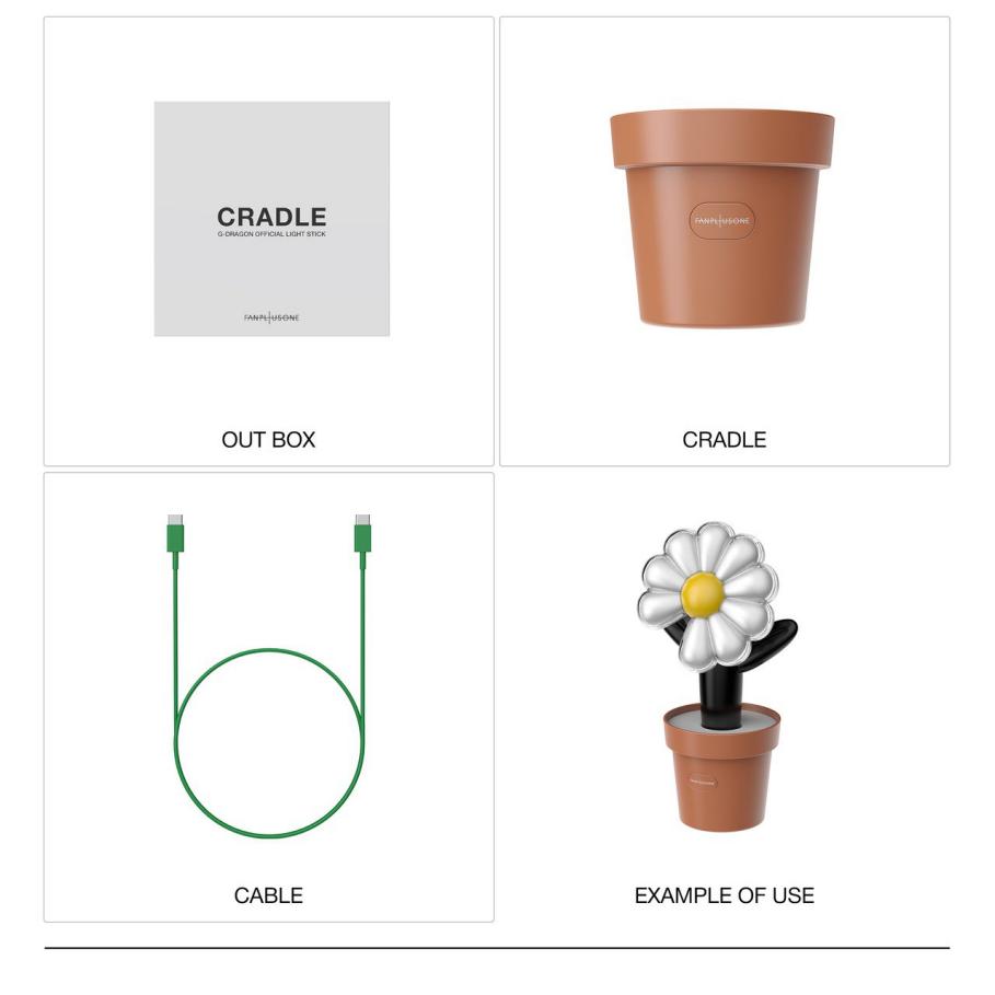 [CRADLE] G-DRAGON (BIGBANG) Official Light Stick Holder