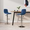 Day and Night - Day and Night Kitchen Stools 2 Units Blue Fabric
