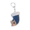 For Demon Slayer Genya Shinazugawa Tsuyuri Kanao Rengoku Kyojuro Acrylic Selfmade Cartoon Anime Keychain Pendant Toy Gift 5cm
