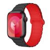 Compatible Silicone Magnetic Buckle Band for Apple Watch Series 1-11, Ultra 3, SE 3 Three-Bead Style