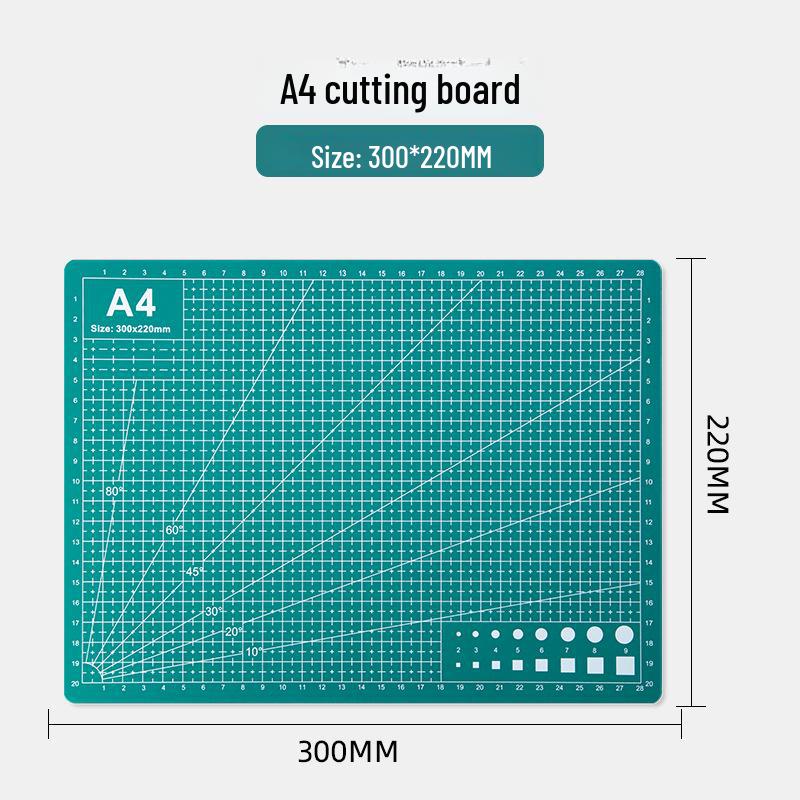 A3/A4 Dubbelsidig Handgjord Skärmatta: Gravyr, Skärbräda för Studenter & Konstmodeller