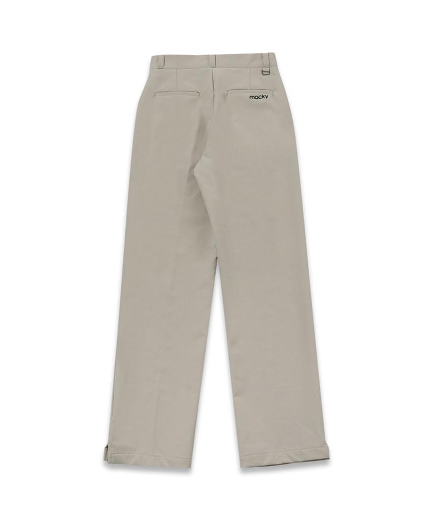 MACKY Straight Fit Pants Beige
